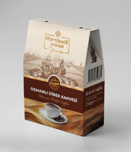 MÜFTÜZADE EFENDİ OSMANLI DİBEK KAHVESİ KUTU 150 G