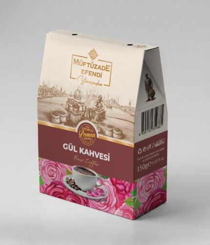 MÜFTÜZADE EFENDİ GÜL KAHVESİ KUTU 150 G